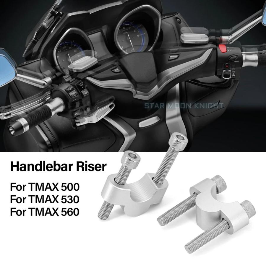 Poggiapiedi In Alluminio Per Yamaha TMAX 500/530/560 - Accessorio Stile E Protezione - Foto 3