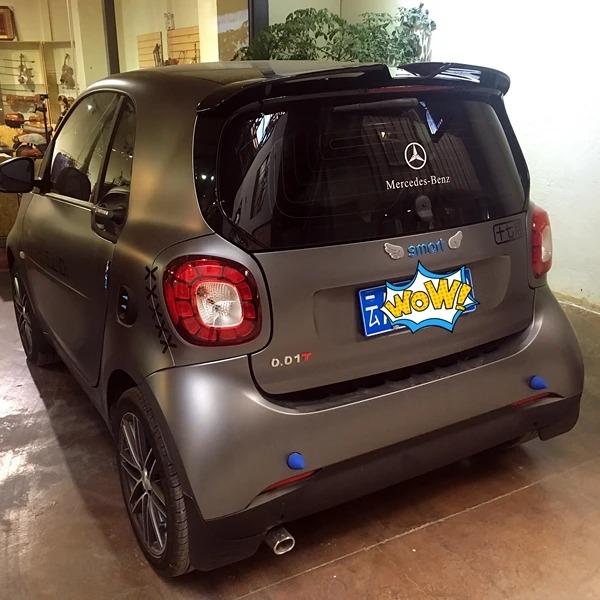 リアウィングスポイラー ベンツ スマート Smart Fortwo Fourfour 451