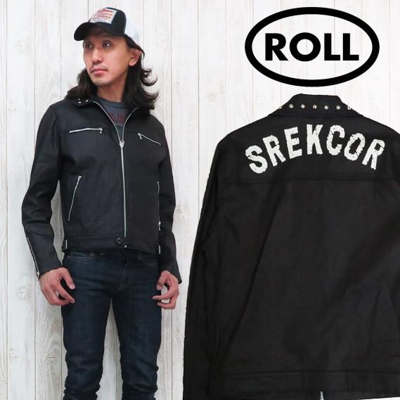 ROLL COTTON RIDERS JACKET コットンライダースジャケット 羽織物