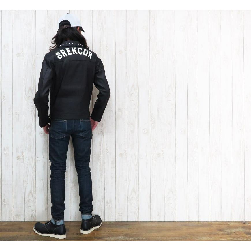 ROLL COTTON RIDERS JACKET コットンライダースジャケット 羽織物