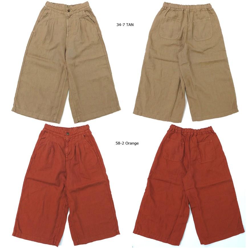 DOMINGO（ドミンゴ） D.M.G. DOMINGO リネン キュロット パンツ