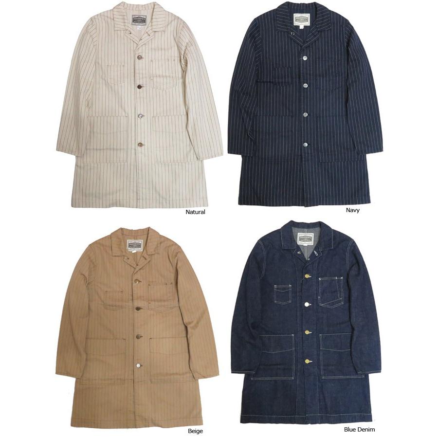 Pherrow's（フェローズ） デニム ヘリンボーン レイルマンコート 17s