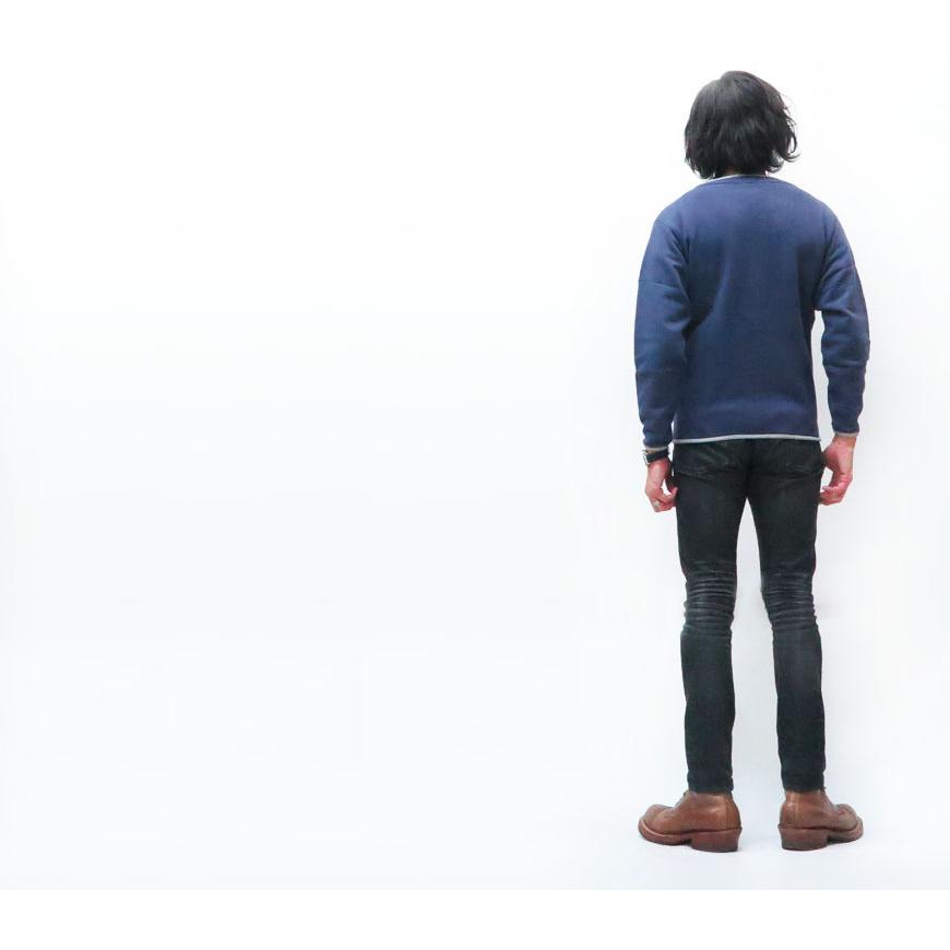 Pherrow's（フェローズ） 長袖 ベースボール スウェット カーディガン