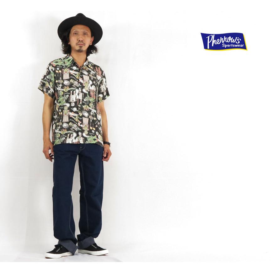 フェローズ Pherrow's ハワイアンシャツ KIKO アロハ オリジナル