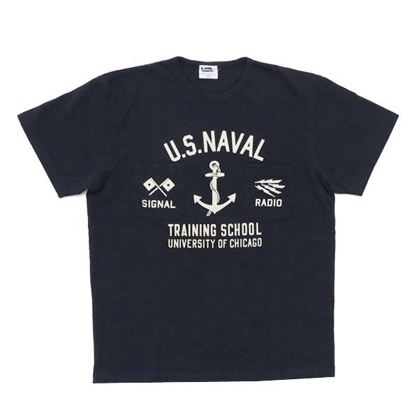 Pherrow's（フェローズ） 半袖 ポケット Tシャツ プリント 日本製 22S