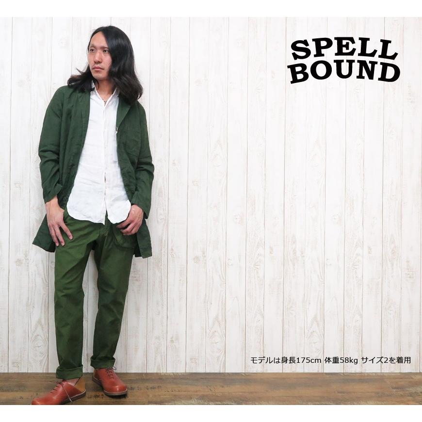スペルバウンド SPELLBOUND ショップコート ロングジャケット カラー