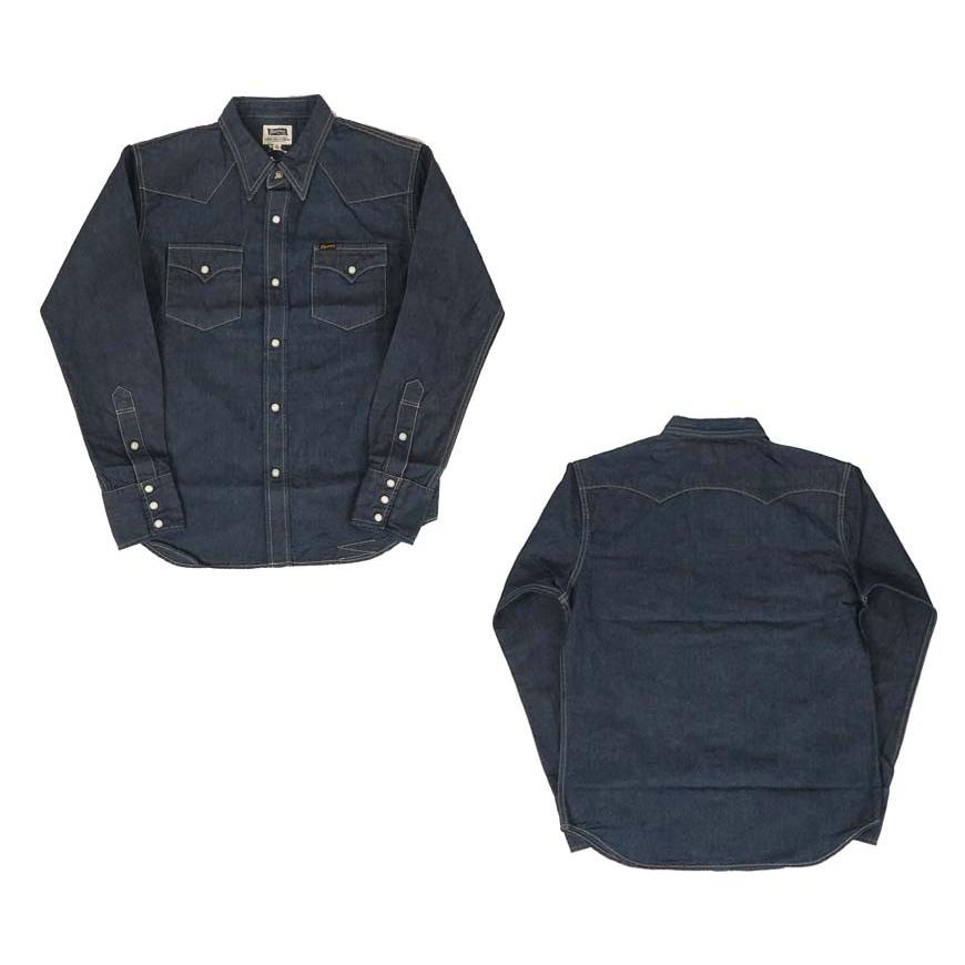 Pherrow's（フェローズ） Pherrows 長袖 シャンブレー デニム