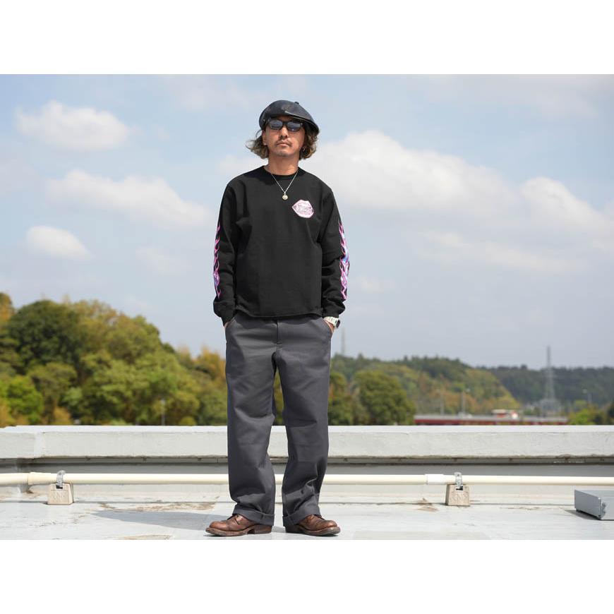 JELADO（ジェラード） ファイヤー フレームスリーブ 長袖 Tシャツ