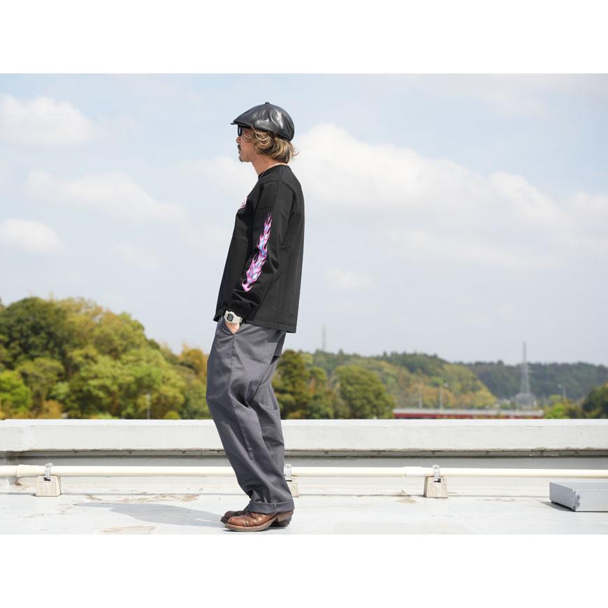 JELADO（ジェラード） ファイヤー フレームスリーブ 長袖 Tシャツ