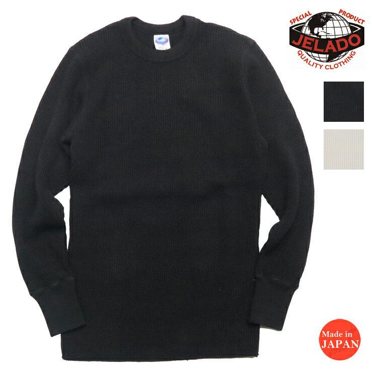 JELADO（ジェラード） メガ サーマル クルーネック 長袖 Tシャツ