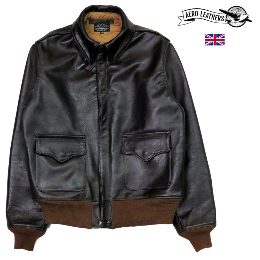 【カスタム可】 エアロレザー AERO LEATHER フライトジャケット A-2 10490 38-1711P AeroLeather  Clothing Co, Beacon NY : aero-a2 : EARTH MARKET - 通販 - Yahoo!ショッピング