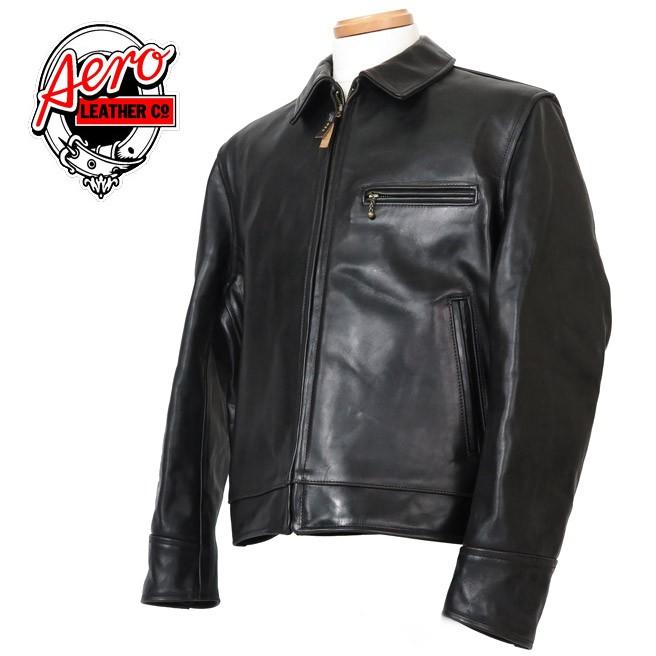 Aero Leather エアロレザー ハイウェイマン ホースハイド茶芯 旧タグ