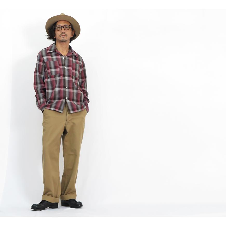 ジェラード　チノパン　M　ラストリゾート　茶タグ JELADO ジェラード '41Khaki'チノトラウザー ラストリゾート AGE