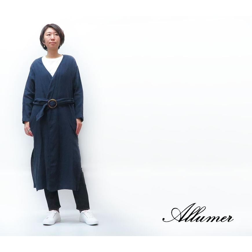 Allumer アリュメール リネン ガウン ジャケット レディース 8154307
