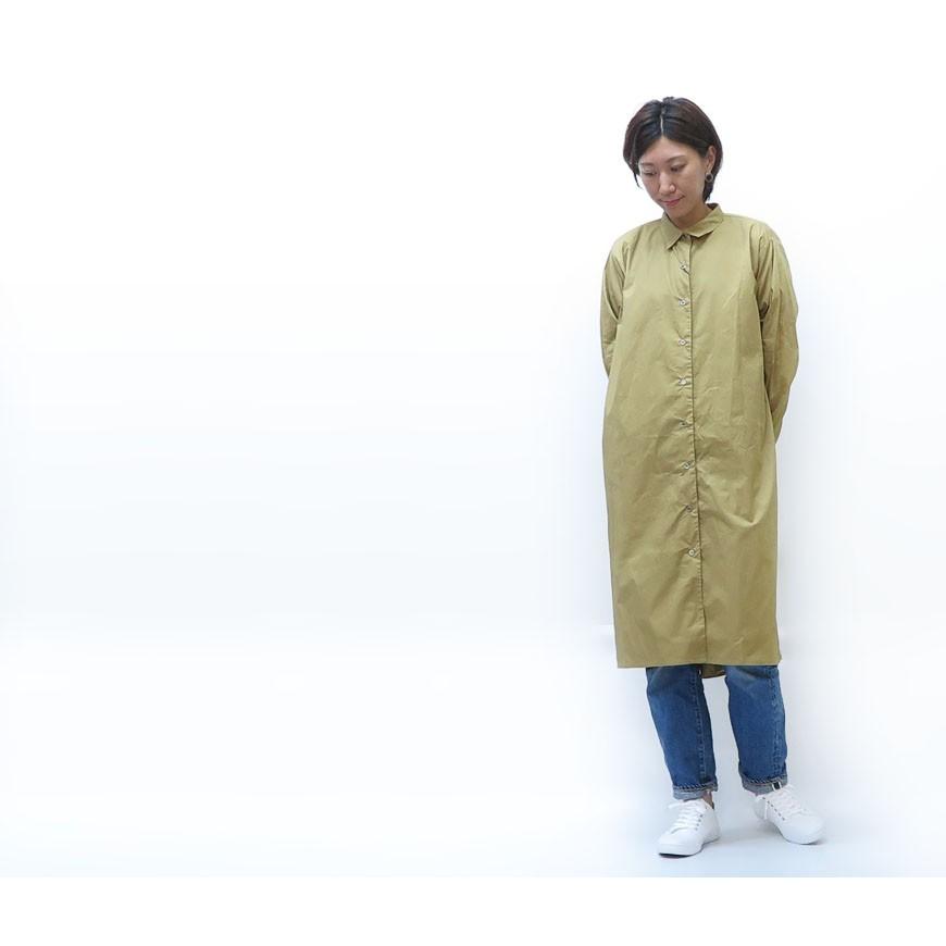 Allumer アリュメール フレアシルエット シャツ ドレス ワンピース