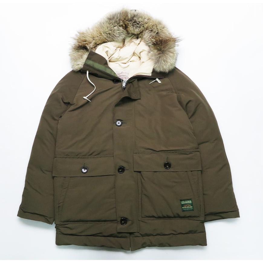 ALASKA SLEEPING BAG アラスカスリーピングバッグ グースダウン ジャケット シュガーケーン ARCTIC SUGAR CANE AS15004の画像