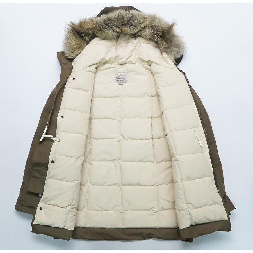 ALASKA SLEEPING BAG アラスカスリーピングバッグ グースダウン ジャケット シュガーケーン ARCTIC SUGAR CANE AS15004の画像