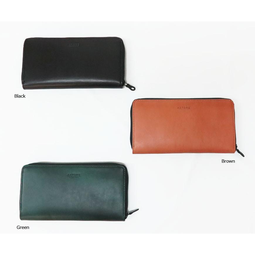 ホークカンパニー HAWK COMPANY イタリアンレザー ラウンドジップ ロングウォレット 長財布 YANKEE社 革  AS3001 Hawk Company（ホークカンパニー） イタリアンレザー ラウンドジップ