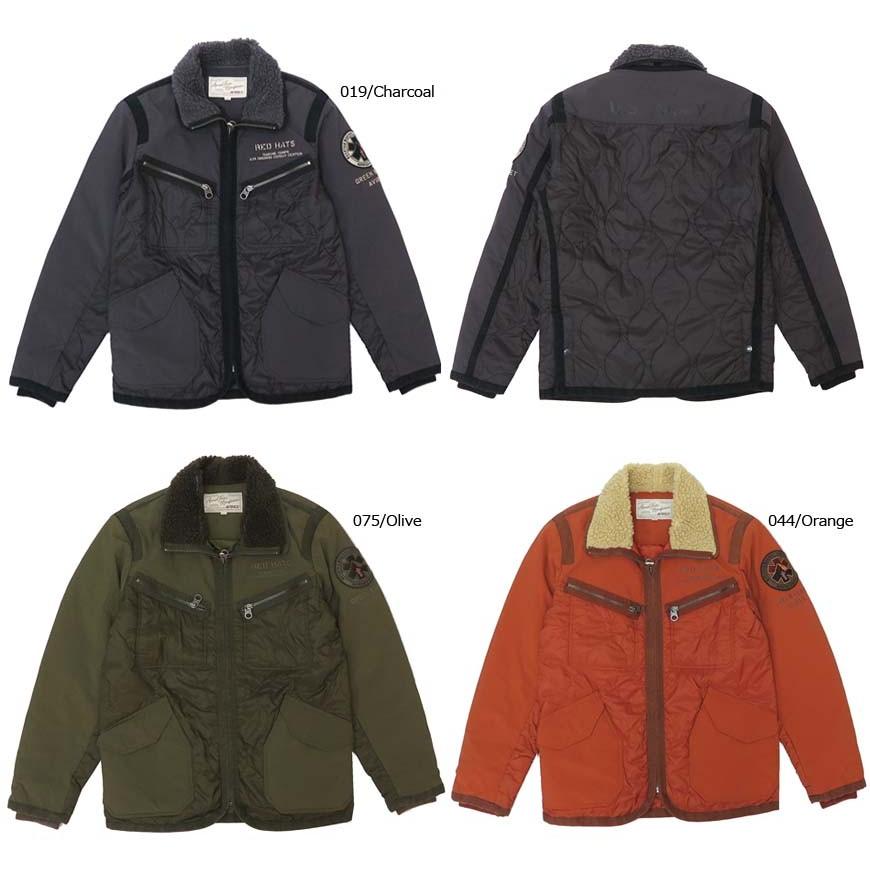 AVIREX アビレックス 長袖 キルト アーミー ジャケット 6192167