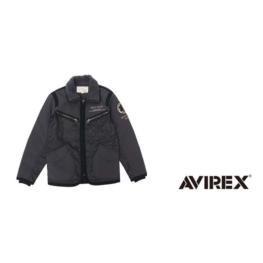 AVIREX アビレックス 長袖 キルト アーミー ジャケット 6192167