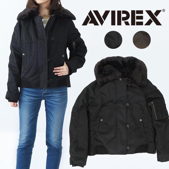 AVIREX アビレックス ショート ボンバー ジャケット SHORT BOMBER JACKET レディース 6282038