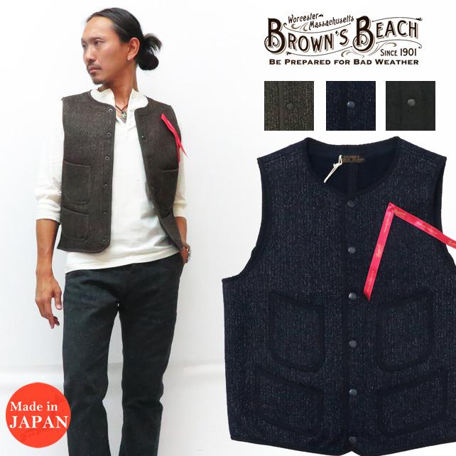 BROWN'S BEACH JACKET ブラウンズビーチ ビーチクロス アーリー BROWN'S BEACH JACKET ブラウンズビーチ ビーチクロス アーリー