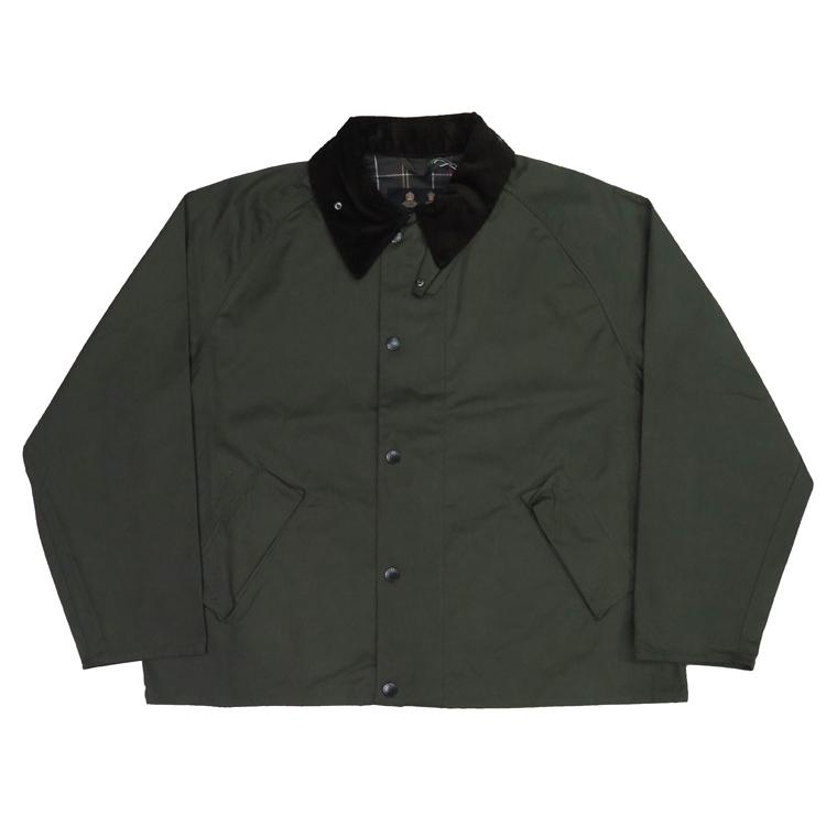 Barbour バブアー TRANSPORT CASUAL トランスポート ノンワックス ピーチスキン コットン ショートレングス ブルゾン ジャケット 241MCA0931 バーブァー 3955031｜earthmarket1｜04