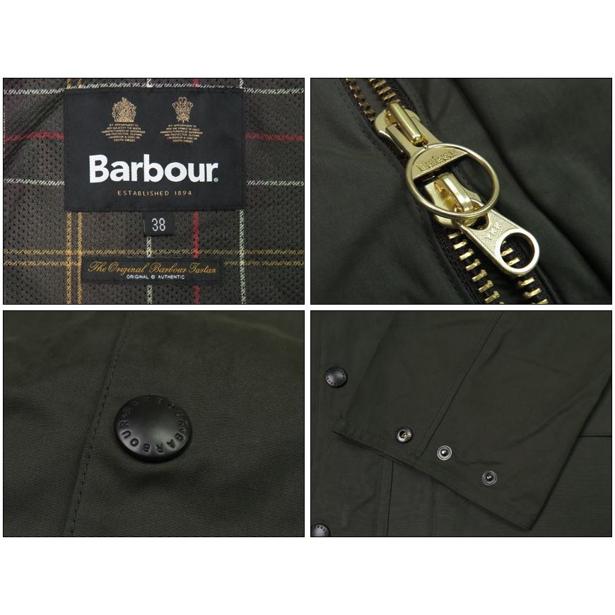 Barbour バブアー BEDALE OS ビデイル オーバーサイズ ノンワックス ピーチスキン コットン ブルゾン ジャケット MCA0933 バーブァー 3955032 【2024年春夏新作｜earthmarket1｜10