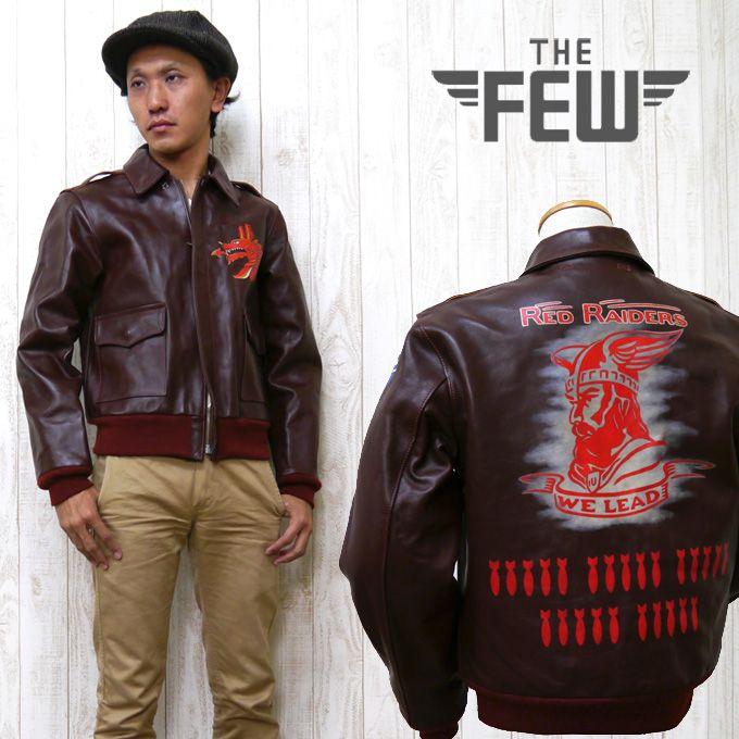 Few. THE FEW ザ・フュー フライトジャケット A-2 RED RAIDERS Few. THE FEW ザ・フュー フライトジャケット A-2 RED RAIDERS