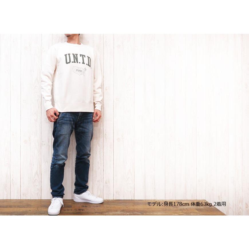 バーンズ BARNS 両Ｖがセット スウェット トレーナー クルーネック 小寸吊り編み COZUN 裏毛 ユニオンスペシャル br-7202 BARNS OUTFITTERS（バーンズ アウトフィッターズ） バーンズ BARNS 両