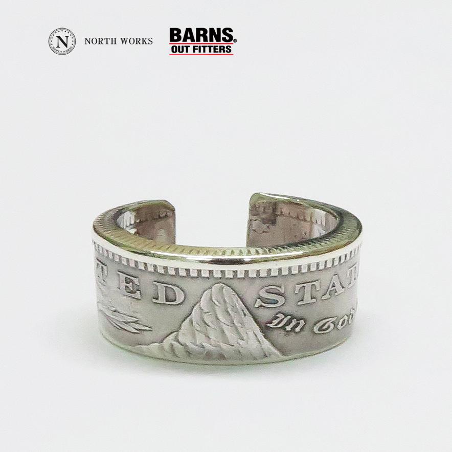 バーンズ BARNS × ノースワークス NORTH WORKS モーガンコイン リング 