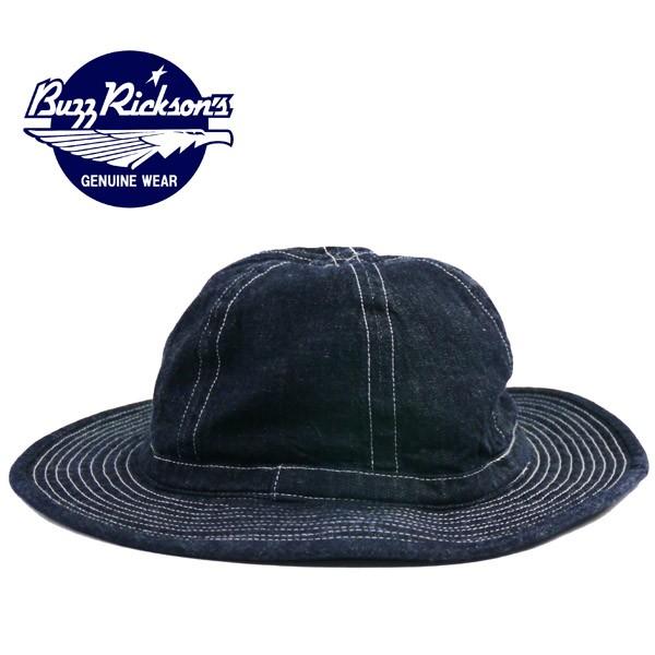 BUZZ RICKSON'S BR01476A デニム バケットハット BUZZ RICKSON'S バズリクソンズ Buzz Rickson's デニムハット” メトロ