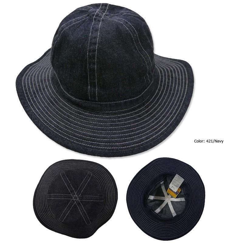 バズリクソンズ Buzz Rickson's デニムハット” メトロ ミリタリー HAT.WORKING.DENIM” br01476a｜earthmarket1｜02