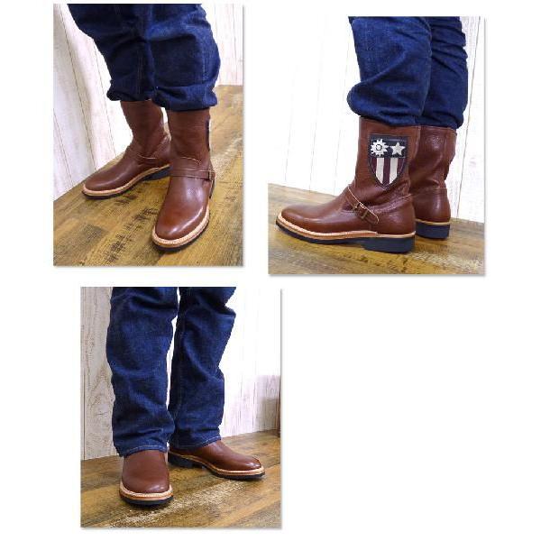 バズリクソンズ Buzz Rickson's シビリアン パッチブーツ FLYING BOOT CIVILIAN MODELの画像