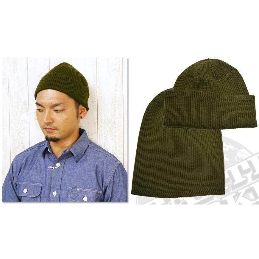 バズリクソンズ Buzz Ricksons ワッチキャップ ウール メカニック A-4 無地 br02241 BUZZ RICKSON'S バズリクソンズ Buzz Rickson's ワッチキャップ ウール