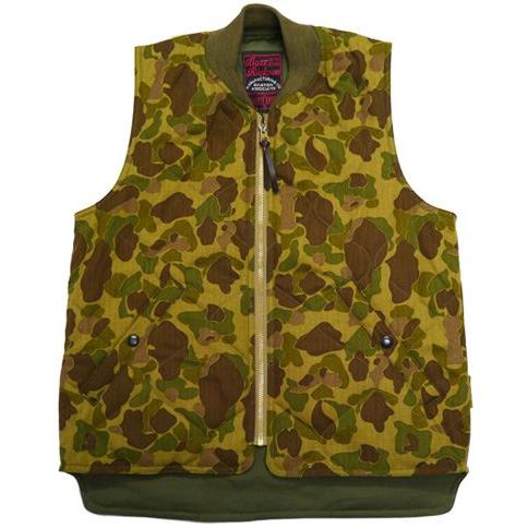 po no ⭐️バズリクソンズ　コールドウェザーベスト フロッグスキン 楽天市場】バズリクソンズ Buzz Rickson's コールドウェザーベスト