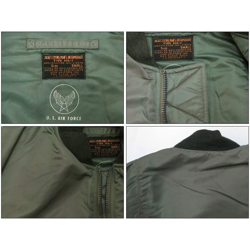 バズリクソンズ Buzz Rickson S フライトジャケット Ma 1 Lion Uniform 1957年モデル Ultraviolet ウルトラバイオレット Br Br Earth Market 通販 Yahoo ショッピング