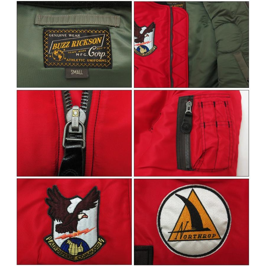 BUZZ RICKSON'S バズリクソンズ Buzz Rickson's RED MA-1 Type