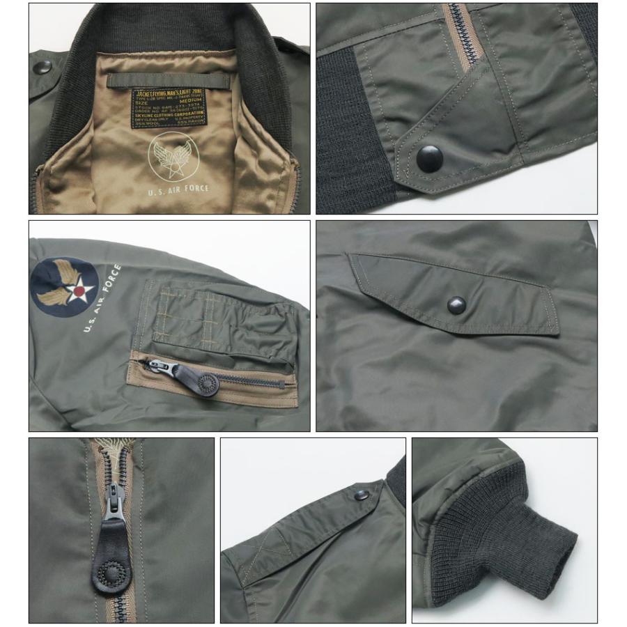 バズリクソンズ Buzz Rickson's Type L-2B “SKYLINE CLOTHING CORPORATION” フライト ジャケット ミリタリー BR14870｜earthmarket1｜06