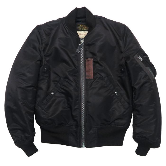 【極美品】【タグ付き】バズリクソンズ　ウィリアムギブソン MA-1 ブラック BUZZ RICKSON'S バズリクソンズ Buzz Rickson's WILLIAM GIBSON