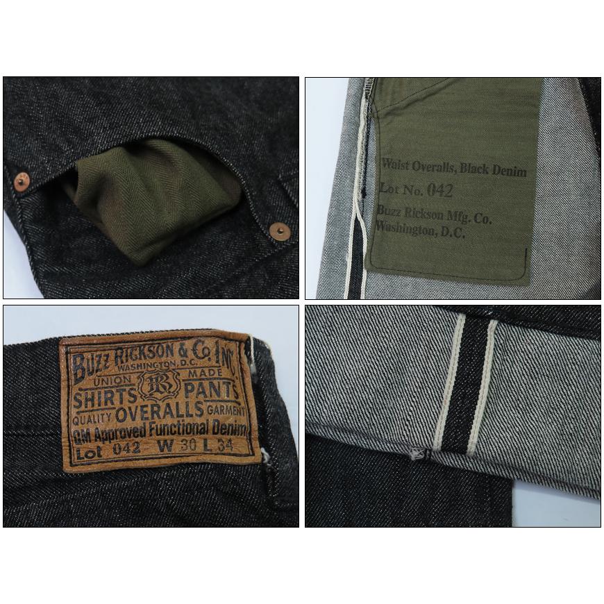 BUZZ RICKSON'S バズリクソンズ 13.6oz ブラック デニム ジーンズ 第2