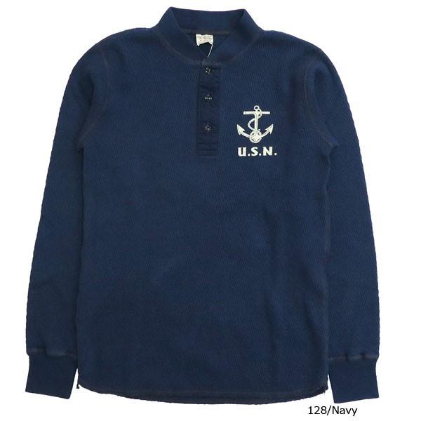 BUZZ RICKSON'S バズリクソンズ ヘンリーネック サーマル Tシャツ