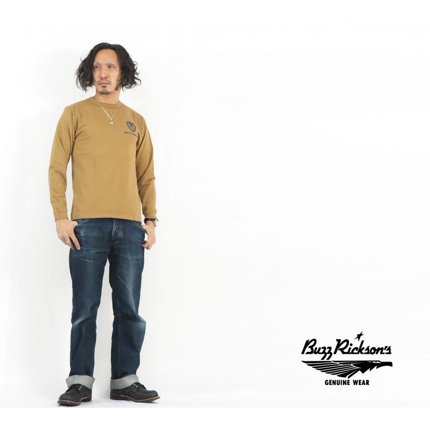 BUZZ RICKSON'S バズリクソンズ 長袖 Tシャツ プリント 366th FTR BOMB