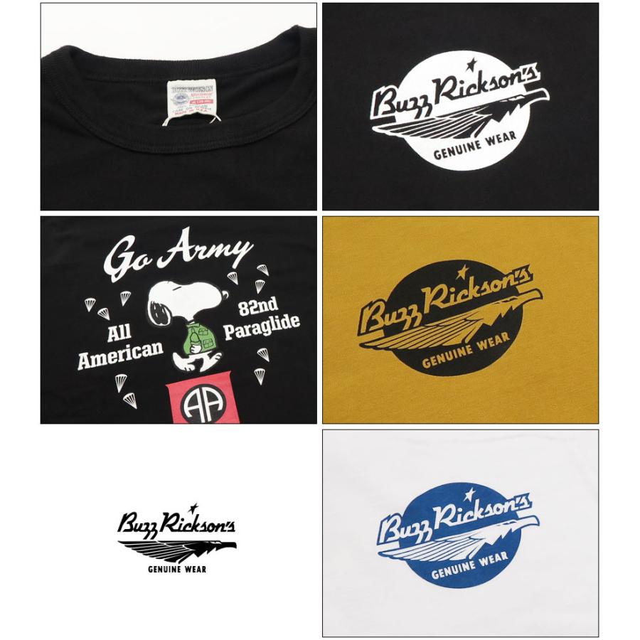 BUZZ RICKSON'S バズリクソンズ 長袖 Tシャツ ピーナッツ スヌーピー