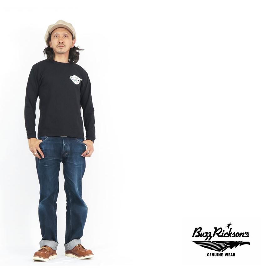 BUZZ RICKSON'S バズリクソンズ 長袖 Tシャツ ピーナッツ スヌーピー