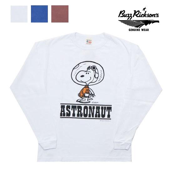 BUZZ RICKSON'S バズリクソンズ 長袖 Tシャツ ピーナッツ スヌーピー