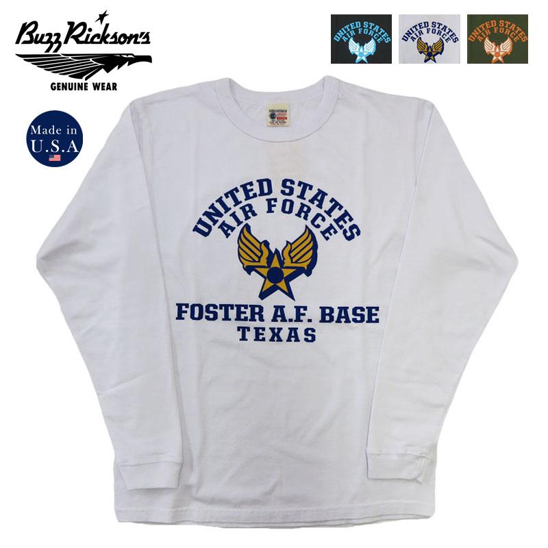Buzz Rickson's U.S. Army Air Forces 長袖 BUZZ RICKSON'S バズリクソンズ 長袖 Tシャツ プリント 