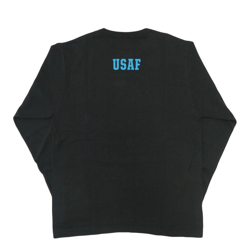U.S. Air Force スピッティン・キトゥンズ 長袖カットソー BUZZ RICKSON'S バズリクソンズ 長袖 Tシャツ プリント 