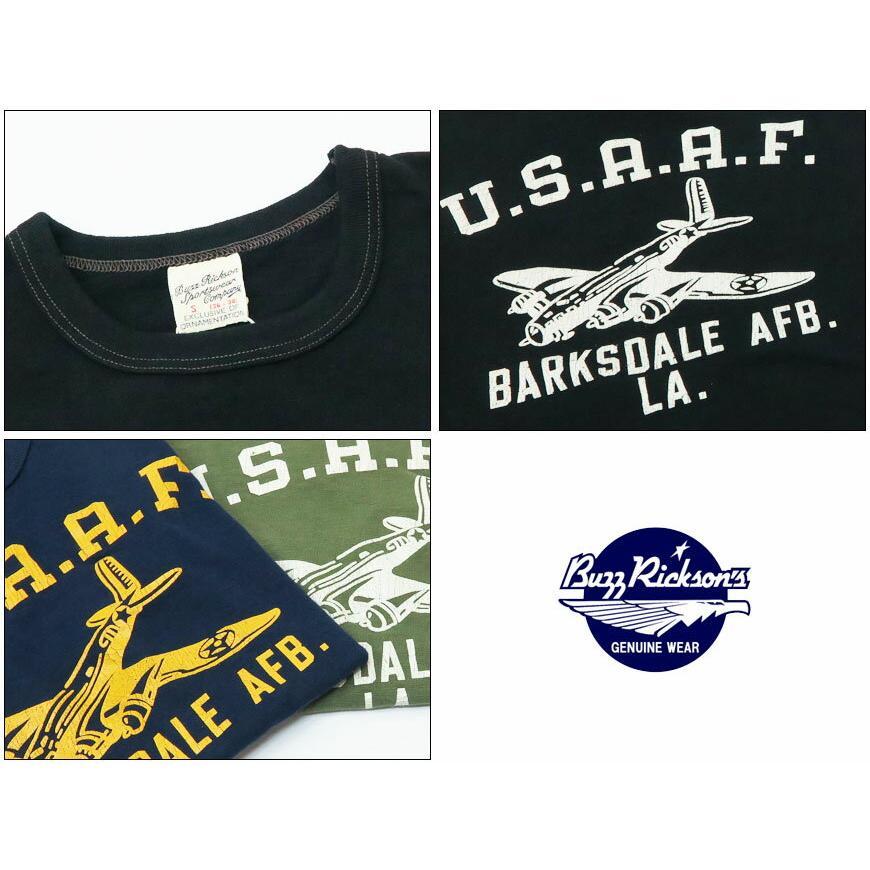 BUZZ RICKSON'S バズリクソンズ 半袖 Tシャツ SLUBYARN TEE BARKSDALE