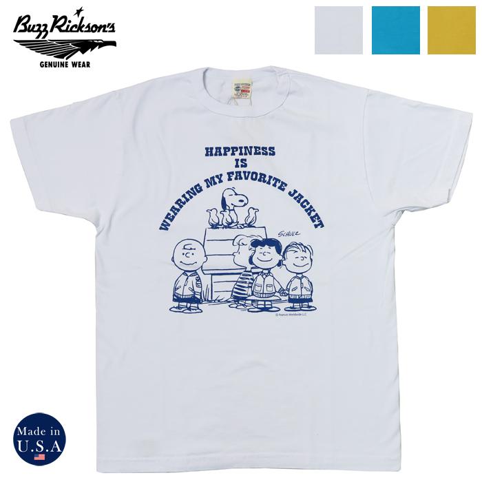 BUZZ RICKSON'S × PEANUTS 　スヌーピー The New Peanuts x Buzz Rickson's Tees Slap